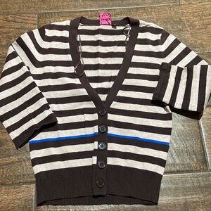 🔥Take Out Stripes Woman Sweater Top Size M🔥